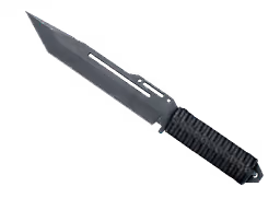 ★ Paracord Knife | Night Stripe (Well-Worn)